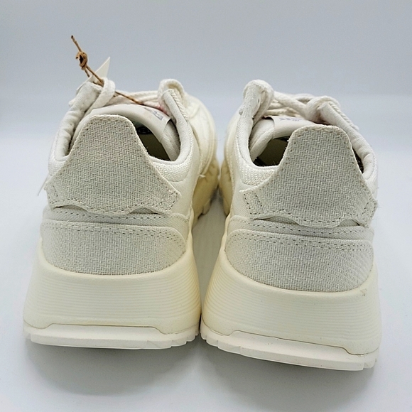 Reebok Big kids Unisex Classic Legacy Grow Shoes | Chalk/Chalk | Size:4.5 - Picture 3 of 10